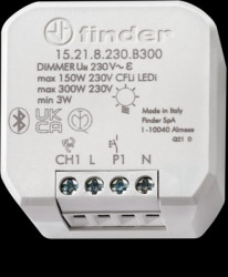 Electronic dimmer, 230 VAC, 200 W, 15.21.8.230.0200