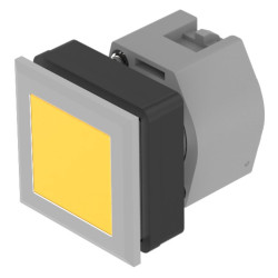 Element wykonawczy przycisku, Siłownik, do uzytku z: Urządzenia przełączające, Czarny, Utrzymane