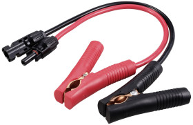 Długość kabla łączącego złącze solarne z zaciskiem akumulatora 300 mm TC-12195648 czarny, czerwony TRU COMPONENTS Zawart
