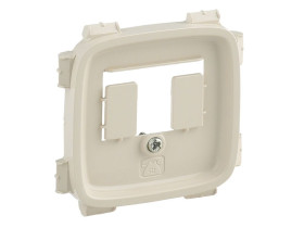 VALENA ALLURE Plakietka kremowa gniazda tae/tdo 755496 LEGRAND