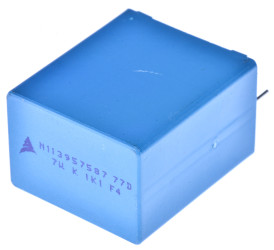 Kondensator polipropylenowy PP 7μF 1.1 kV dc, 920 V dc EPCOS rozstaw: 27.5mm THT ±10