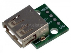 USB GN 1 x A + płytka prototypowa USB 2.0