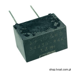 3443R-84K Inductor 3300uH 10% THT API TECHN