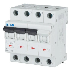 Wyłącznik nadprądowy 3+N K 32A 6kA FAZ6-K32/3N EP-505735