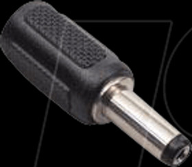 072196 DC plug &gt; socket Øi 2.1mm &gt; Øi 1.3mm