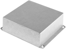 Obudowa Aluminium odlewane szerokość zew. 188 mm długość zew. 188 mm wys. zew. 67 mm Hammond IP65 Naturalny