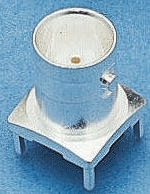 Złącze koncentryczne Montaż na płytce drukowanej Żeński 75Ω typ złącza Złącze BNC 0 to 1GHz Przepust