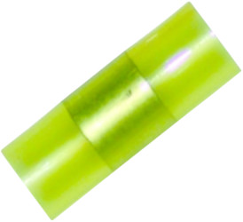 Butt connectorwith insulation, 4.0-6.0 mm², yellow, 21.2 mm, 1491480000