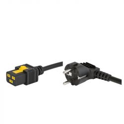 6051.2103 Przewód zasilający V-LOCK 16A 3.0 m EU IEC C19 kątowy