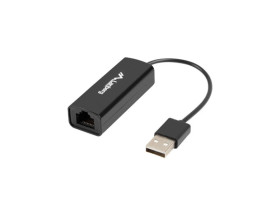 Karta sieciowa LANBERG USB 2.0 1xRJ45 100MB /na kablu/ NC-0100-01