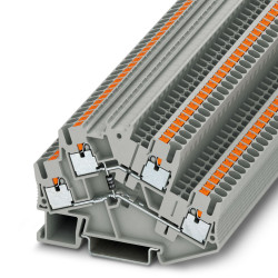 Część do listwy zaciskowej Phoenix Contact 26 → 12AWGWciskane PTTBS 2.5-DIO/U-O 20A 500 V