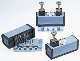 Pneumatyczne zawory elektromagnetyczne Parker 5/2 5/2 portowy