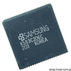 KS83C206C Peripherial Controller SMD-PLCC84 UC