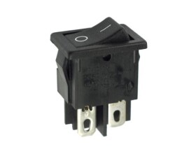 RSM201BK-AE; przełącznik klawiszowy OFF-ON bistabilny, czarny; T8550 Arcolectric