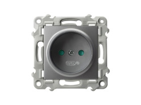 SZAFIR Gniazdo pojedyncze z przesłonami szary mat GP-1ZP/m/70 OSPEL