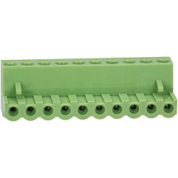TruConnect 10 Way 15A 300V Free Plug 5.08mm