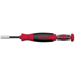 Wiha 38600 3803-02020 Screwdriver with bit magazine LiftUp 25 magnetic