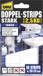 Dwustronne paski samoprzylepne UHU UHU® 45380, (D x S) 31 mm x 26 mm, 31 mm, 16 szt.