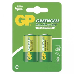 Bateria cynkowa R14 / C GREENCELL 2BL /2szt./