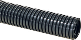 Corrugated hose, inside Ø 6.5 mm, outside Ø 10 mm, BR 15 mm, PA, black, 166-11200