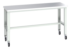 Stół warsztatowy szer. 750mm Tak maks. obciążenie: 300kg Podstawowy stoł Blacha stalowa dł. 2000mm wys. 840 →