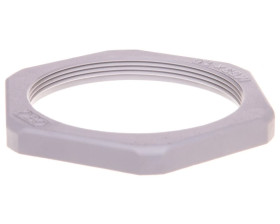 Nakrętka poliamidowa M63 jasnoszara 116 M63 LGR PA 2048973 /25 szt./