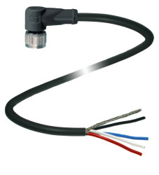 Pepperl+Fuchs 70134459 Złącze konfekcjonowane czujnika/aktuatora V15-W-BK5M-PUR-O2/CAN, piny: 5, 5 m, 1 szt.