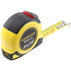 Stanley STHT36807-0 DualLock&#x2122; Tylon&#x2122; Pocket Tape 8m/26ft (Width 25mm)