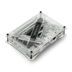 Obudowa Khadas VIM1/VIM2 - przezroczysta