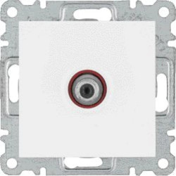 Lumina Gniazdo pojedyncze SAT dla instalacji indywidualnych biały WL3230