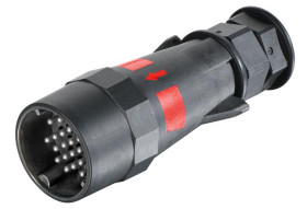 Złącza okrągłe 18-pinowe Wciskane Wtyczka HARTING