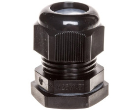 Dławnica skrecana M 25 IP 67 960oC czarna RAL 9005 ASS 25 36000196