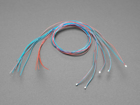 Adafruit Miniature Wired LEDs - 0805 SMT LED - Blue - 5 pack