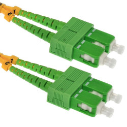 Patchcord SC/APC-SC/APC SM 9/125 G.652D duplex 1m