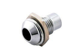 RTM3010-NI oprawka metalowa chromowana diody LED 3mm; wypukła