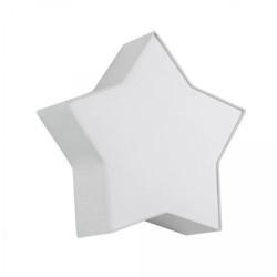Lampa sufitowa plafon szara gwiazdka STAR GRAY 2xE27 6972 TK Lighting