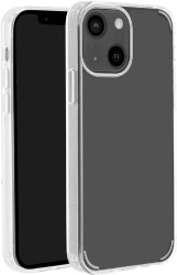 Vivanco Safe Steady Futerał backcase Apple iPhone 13 przeźroczysty Ładowarka indukcyjna, Odporny na wstrząsy