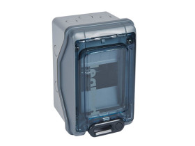 Rozdzielnica hermetyczna natynkowa 4 modułowa 1x4M drzwi transparentne bez listew IP65 RN65 601934 LEGRAND