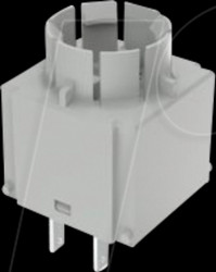 1.20.122.021/0000 RAFIX 16, switching element standard, silver, without lamp socke