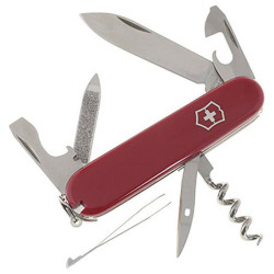 Victorinox 0.3803 Sportsman Swiss Army Knife 17 Functions Red