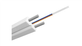 Kabel Światłowodowy Tcftth-2J Sm 9/125 G.657A1, Frp, Lszh, Biały (1Km)