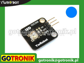 Moduł z diodą LED niebieską