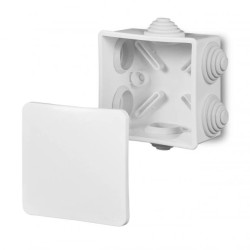 FAST-BOX Puszka hermetyczna n/t 70x70x40mm pusta IP55 biała 0245-00