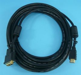 KABEL WT.HDMI->WT.DVI 10,0mb GOLD v1.3B