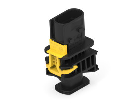 Złącze samochodowe 3-pinowe TE Connectivity -rzędowe Męski Heavy Duty Sealed Connector Series Montaż na panelu A