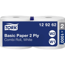 Tork 129262 Cleaning Tissue 2-Ply Cost-Effective Hand Wipe Solution