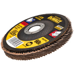 DEWALT DT30622-QZ DT30622 Extreme Metal Flap Disc 125 x 22.2mm x 80G