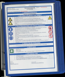 555107 VARIO® WALL 5 display panel system, set, orange