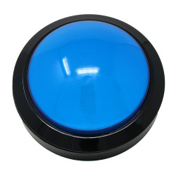 Massive Arcade Button with LED - 100mm Blue