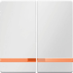 Q.1 Klawisze z pomarańczową soczewką śnieżnobiały, aksamit 16276089